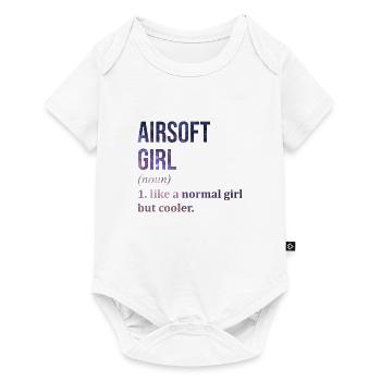 Airsoft Airsoft Airsoft - Body à manches courtes Premium Bébé - blanc - Devant