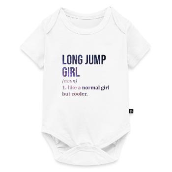 Long Jump - Baby Premium short-sleeve bodysuit - white - Front