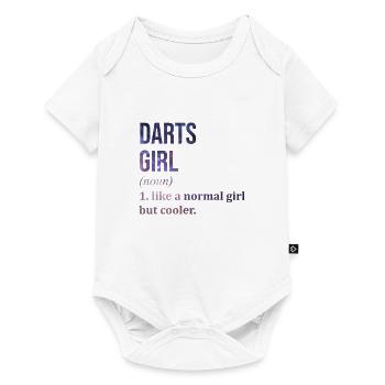 Darts Darts Darts - Baby Premium Kurzarmbody - Weiß - Vorne