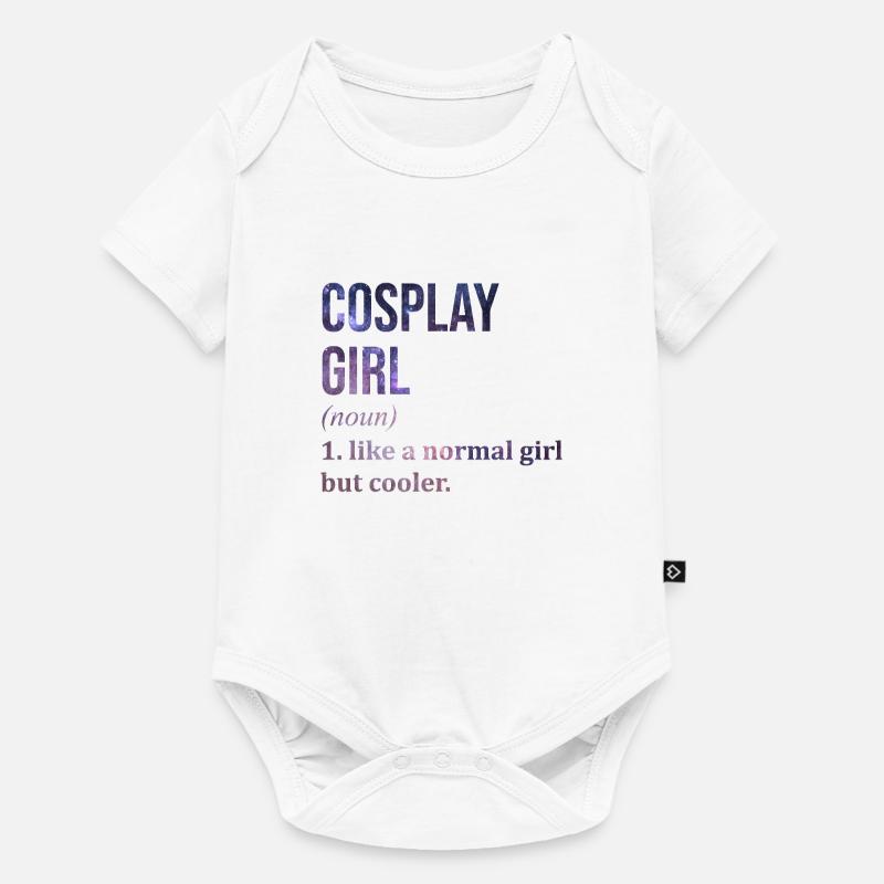 Cosplay - Body à manches courtes Premium Bébé - blanc