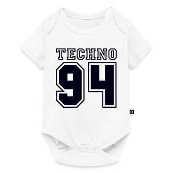 TECHNO 94 - Baby Premium short-sleeve bodysuit - white - Front