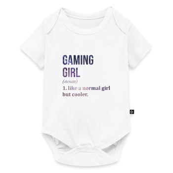 Gaming - Baby Premium short-sleeve bodysuit - white - Front