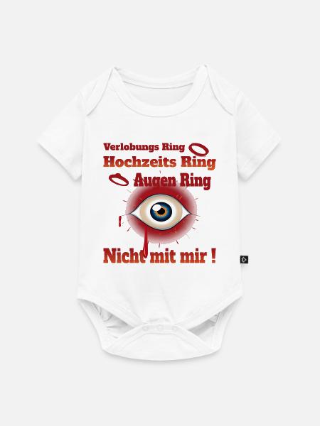 Single Leben - Baby Premium Kurzarmbody - Weiß