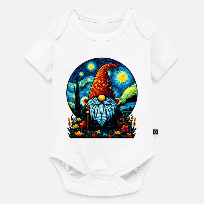 Gnome - Body à manches courtes Premium Bébé - blanc