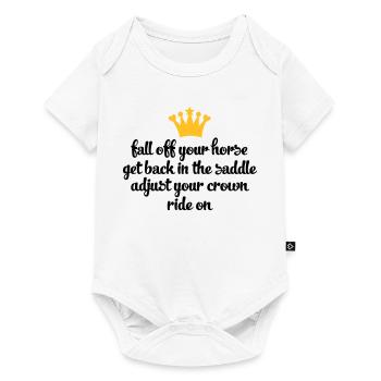 ride - Baby Premium short-sleeve bodysuit - white - Front