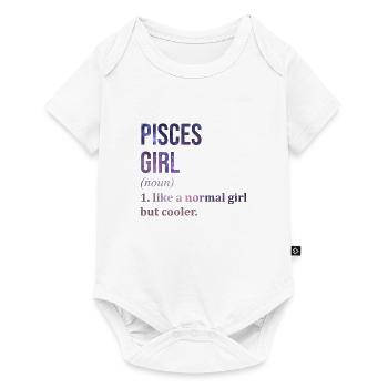 Fische Fische Fische Fische - Baby Premium Kurzarmbody - Weiß - Vorne