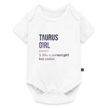 Taureau - Body à manches courtes Premium Bébé - blanc - Devant