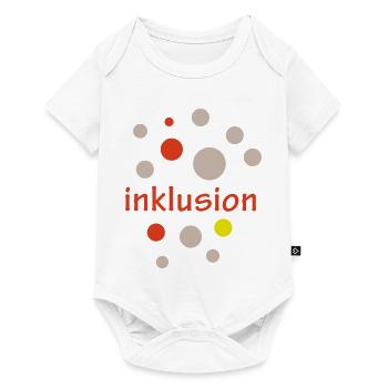 Inklusion - Baby Premium Kurzarmbody - Weiß - Vorne