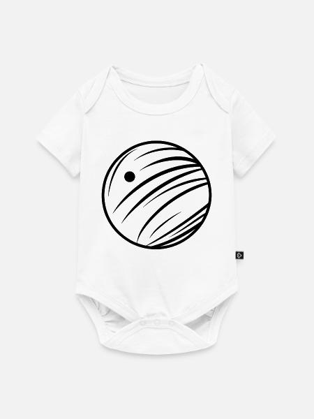 Bowling - Baby Premium Kurzarmbody - Weiß