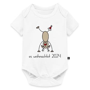 Christmas 2024 - Baby Premium short-sleeve bodysuit - white - Front
