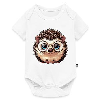 Hedgehog - Baby Premium short-sleeve bodysuit - white - Front