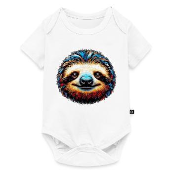 Sloth - Baby Premium short-sleeve bodysuit - white - Front