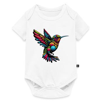Kolibri - Baby Premium Kurzarmbody - Weiß - Vorne