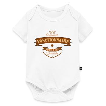 Fonctionnaire - Body à manches courtes Premium Bébé - blanc - Devant