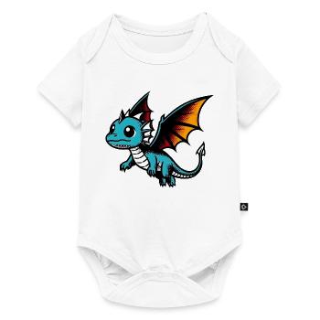 Dragon - Baby Premium short-sleeve bodysuit - white - Front