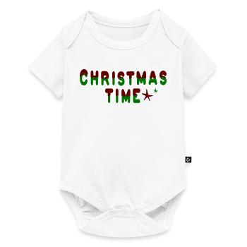 Période de Noël - Body à manches courtes Premium Bébé - blanc - Devant