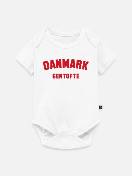 GENTOFTE Danmark Dänemark - Baby Premium Kurzarmbody - Weiß
