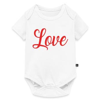 COUPLE. VALENTINE'S DAY. HEART. CHRISTMAS. JUST MARRIED. - Baby Premium short-sleeve bodysuit - white - Front