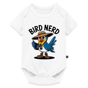 Bird Nerd Explorer - Baby Premium short-sleeve bodysuit - white - Front