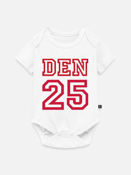 DENMARK - Baby Premium Kurzarmbody - Weiß