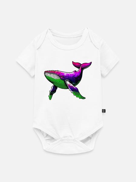 Wal - Baby Premium Kurzarmbody - Weiß