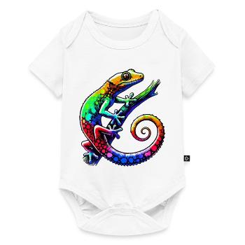 Gecko - Baby Premium short-sleeve bodysuit - white - Front