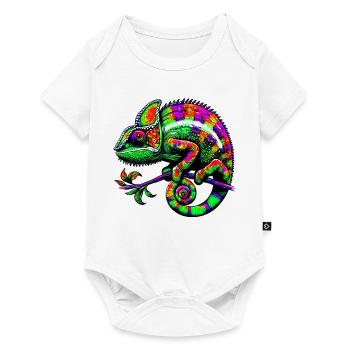 Chameleon - Baby Premium short-sleeve bodysuit - white - Front