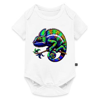 Chameleon - Baby Premium short-sleeve bodysuit - white - Front