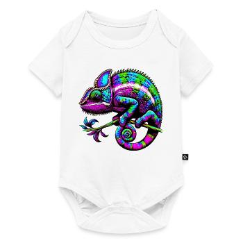 Chameleon - Baby Premium short-sleeve bodysuit - white - Front