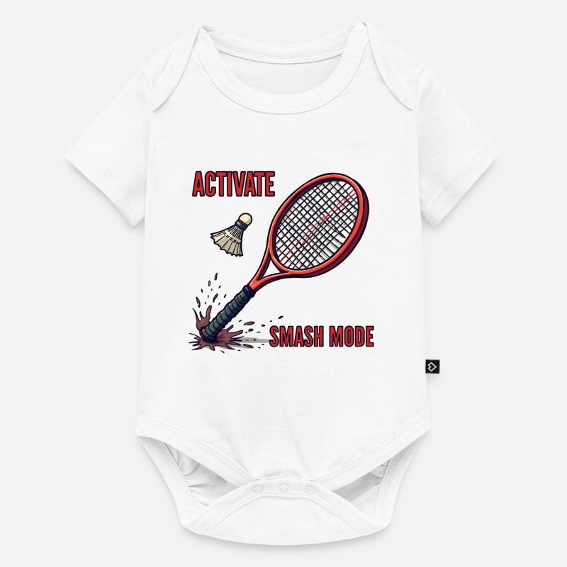 Activer le mode Smash - Body à manches courtes Premium Bébé - blanc