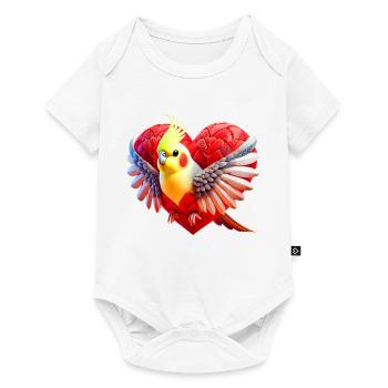 Nymph Heart (05) - Baby Premium short-sleeve bodysuit - white - Front