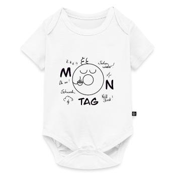 Monday Blues - Baby Premium short-sleeve bodysuit - white - Front