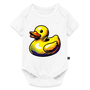 Caneton Canard Canard Canard - Body à manches courtes Premium Bébé - blanc - Devant