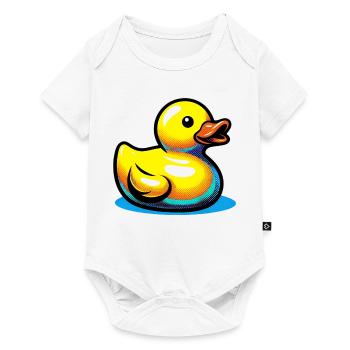 Caneton Canard Canard Canard - Body à manches courtes Premium Bébé - blanc - Devant