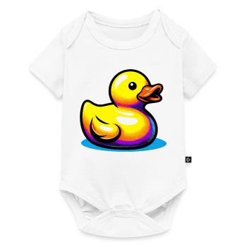 Caneton Canard Canard Canard - Body à manches courtes Premium Bébé - blanc - Devant
