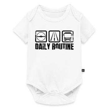 Bus Driver Routine - Baby Premium short-sleeve bodysuit - white - Front