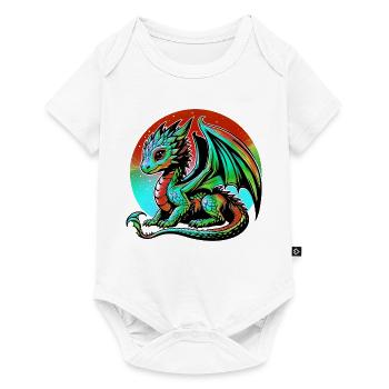 Dragon - Baby Premium short-sleeve bodysuit - white - Front
