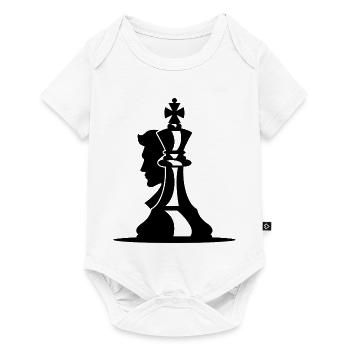 Chess Player Sketch - Baby Premium short-sleeve bodysuit - white - Front