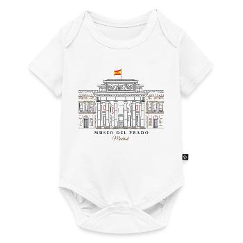 Madrid, Handzeichnung Museo del Prado, Spanien - Baby Premium Kurzarmbody - Weiß - Vorne