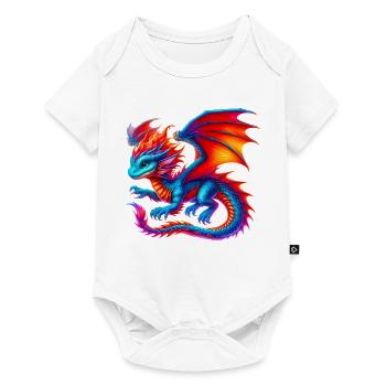 Dragon - Baby Premium short-sleeve bodysuit - white - Front