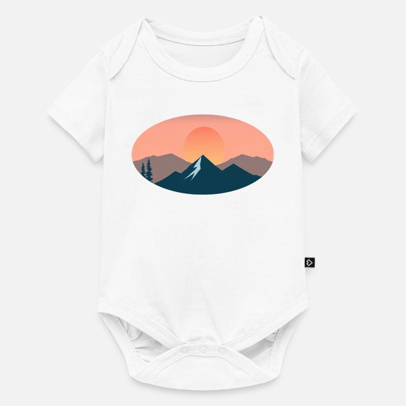 sun set - Body à manches courtes Premium Bébé - blanc