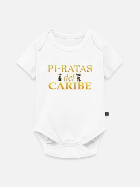 Karibik Pyrats - Baby Premium Kurzarmbody - Weiß