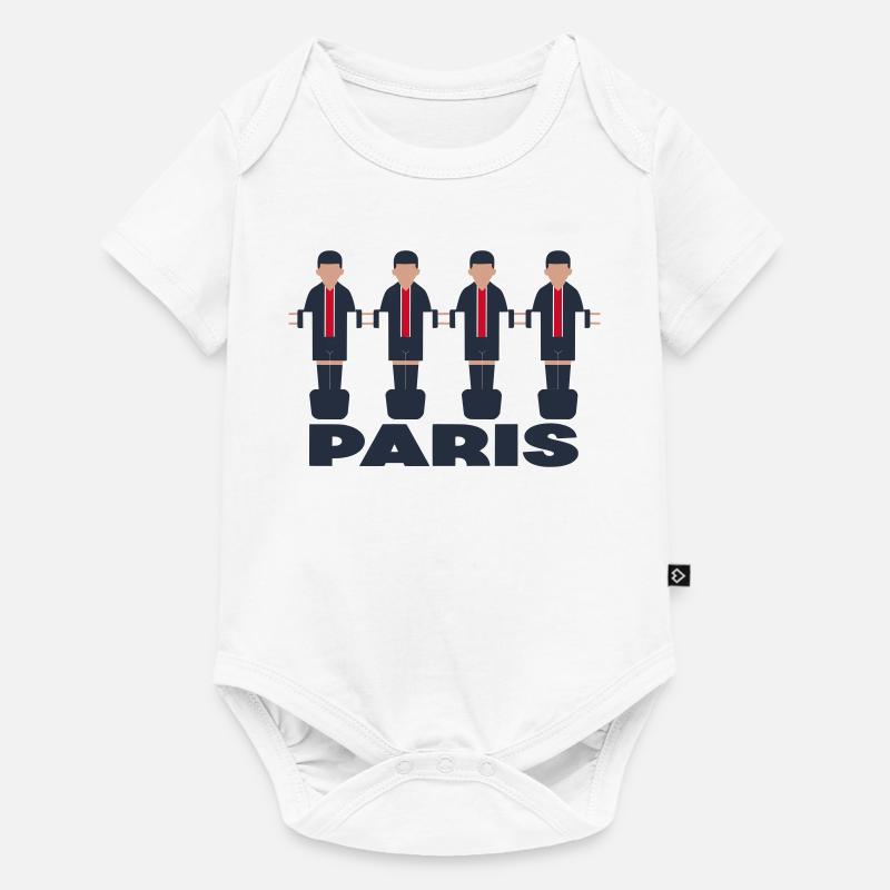 Paris - Body à manches courtes Premium Bébé - blanc