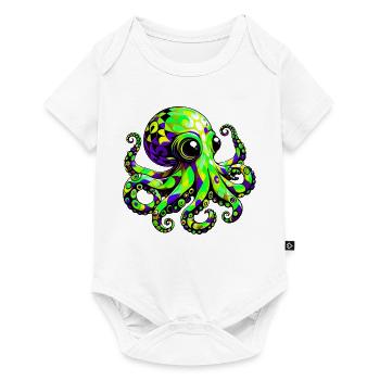 Octopus - Baby Premium short-sleeve bodysuit - white - Front