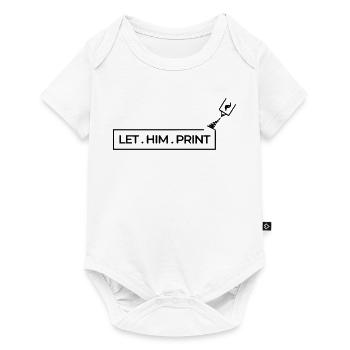 LET. HIM . PRINT - Baby Premium short-sleeve bodysuit - white - Front