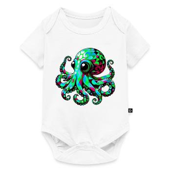 Octopus - Baby Premium short-sleeve bodysuit - white - Front