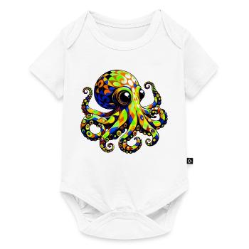 Octopus - Baby Premium short-sleeve bodysuit - white - Front