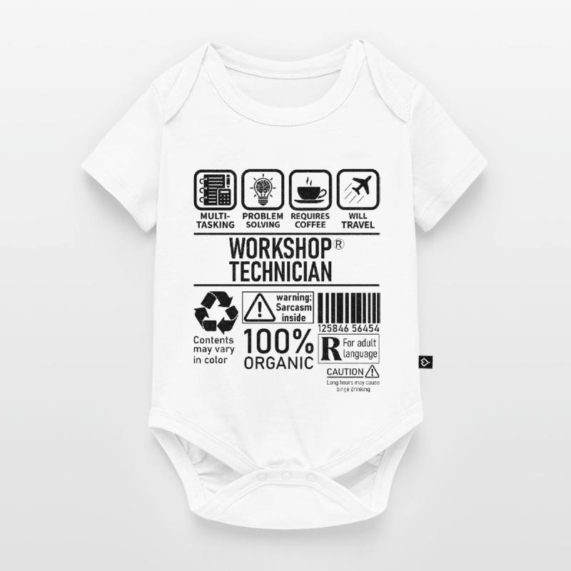 Workshop Technician multi tasking problem solving Baby Premium short-sleeve bodysuit