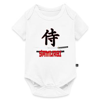Samurai - Baby Premium short-sleeve bodysuit - white - Front