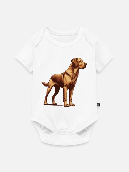 Chesapeake Bay Retriever - Baby Premium Kurzarmbody - Weiß